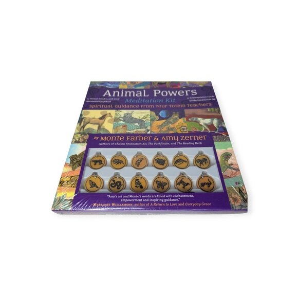 Animal Powers Meditation Kit by Monte Farber & Amy Zerner Sealed - Picture 3 of 12